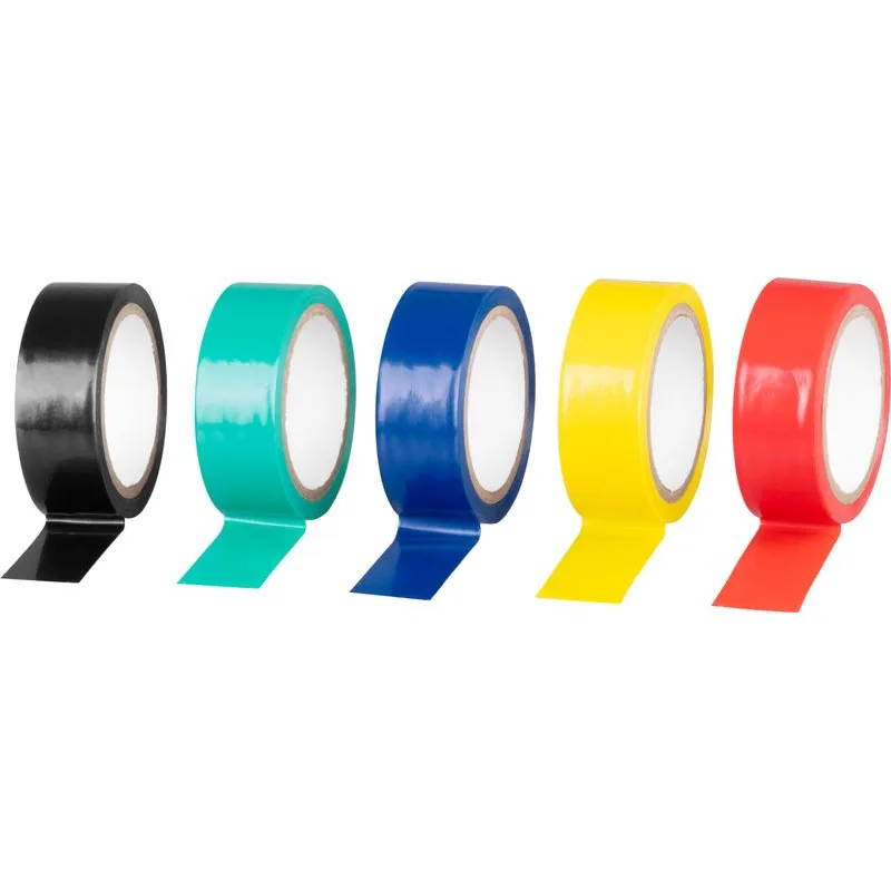Izolačná páska 19 mm x 5 m, PVC, balenie 5 ks