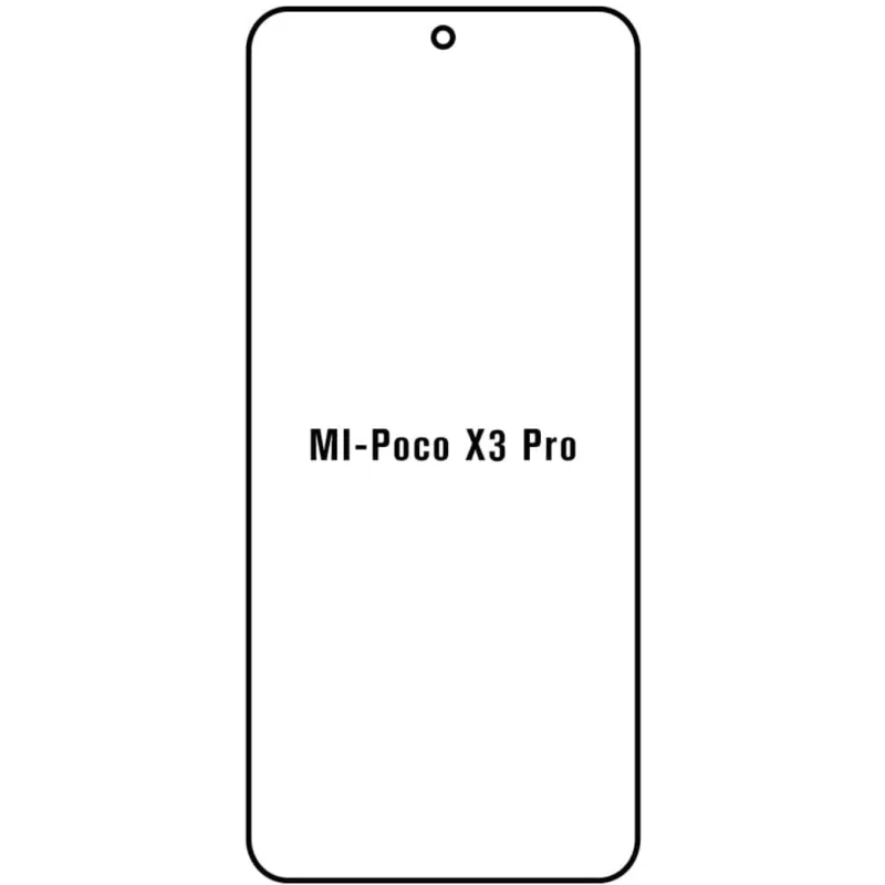 Ochranná fólia Sunshine Hydrogel pre Xiaomi Poco X3 Pro Variant:: predná matná