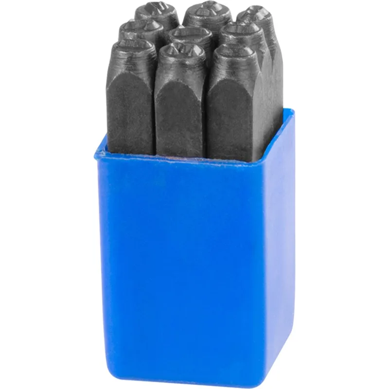 Razidlá čísla HR59206, výška číslic 6 mm, 9 ks