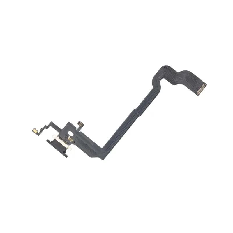 Flex kábel nabíjania iPhone X - nabíjací konektor, mikrofón