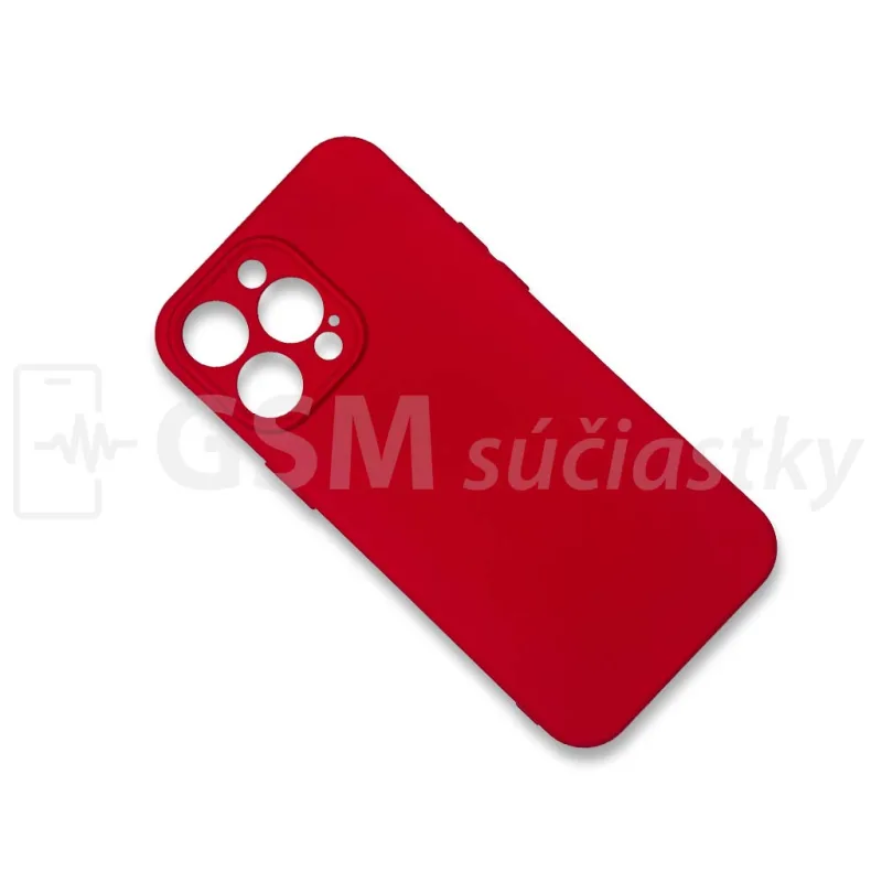 Soft Flex Puzdro na mobil iPhone 14 Pro Max, Červené