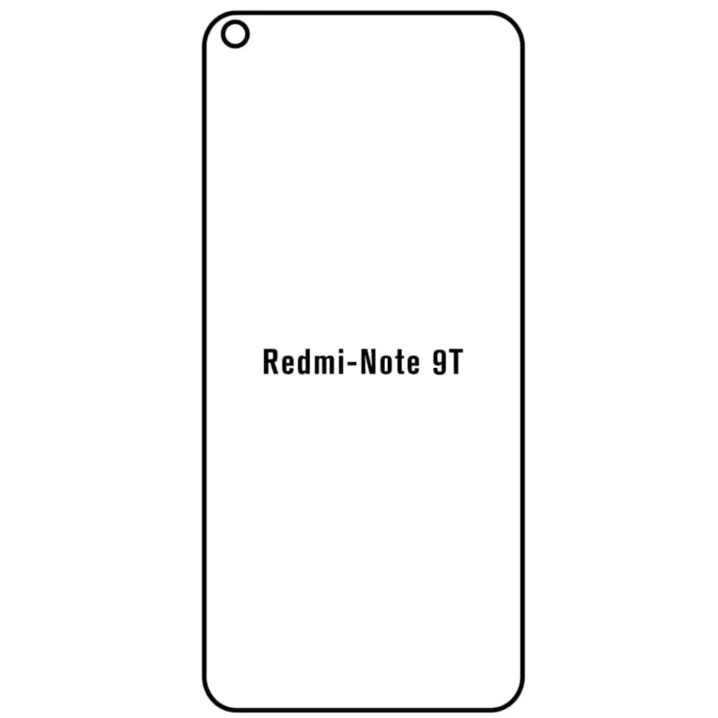 Ochranná fólia Sunshine Hydrogel pre Xiaomi Redmi Note 9T Variant:: predná čirá