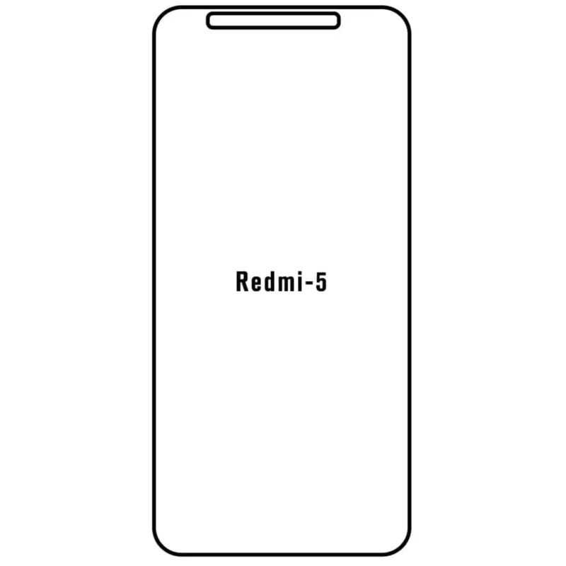 Ochranná fólia Sunshine Hydrogel pre Xiaomi Redmi 5 Variant:: predná matná