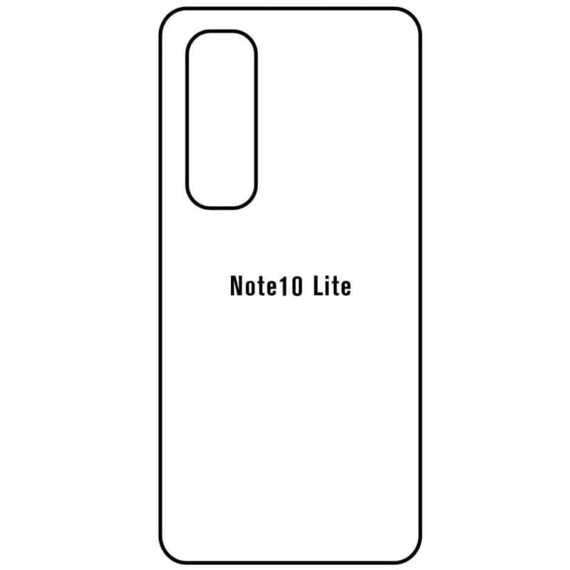 Ochranná fólia Sunshine Hydrogel pre Xiaomi Mi Note 10 Lite Variant:: zadná čirá