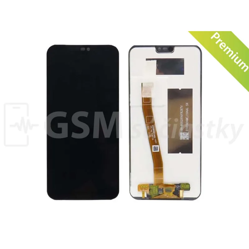 LCD displej + Dotykové sklo Huawei P20 Lite Farba: Čierna