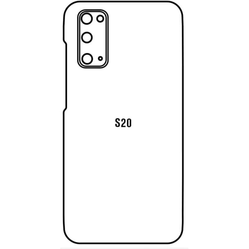 Ochranná fólia Sunshine Hydrogel pre Samsung Galaxy S20 (SM-G980) Variant:: zadná čirá