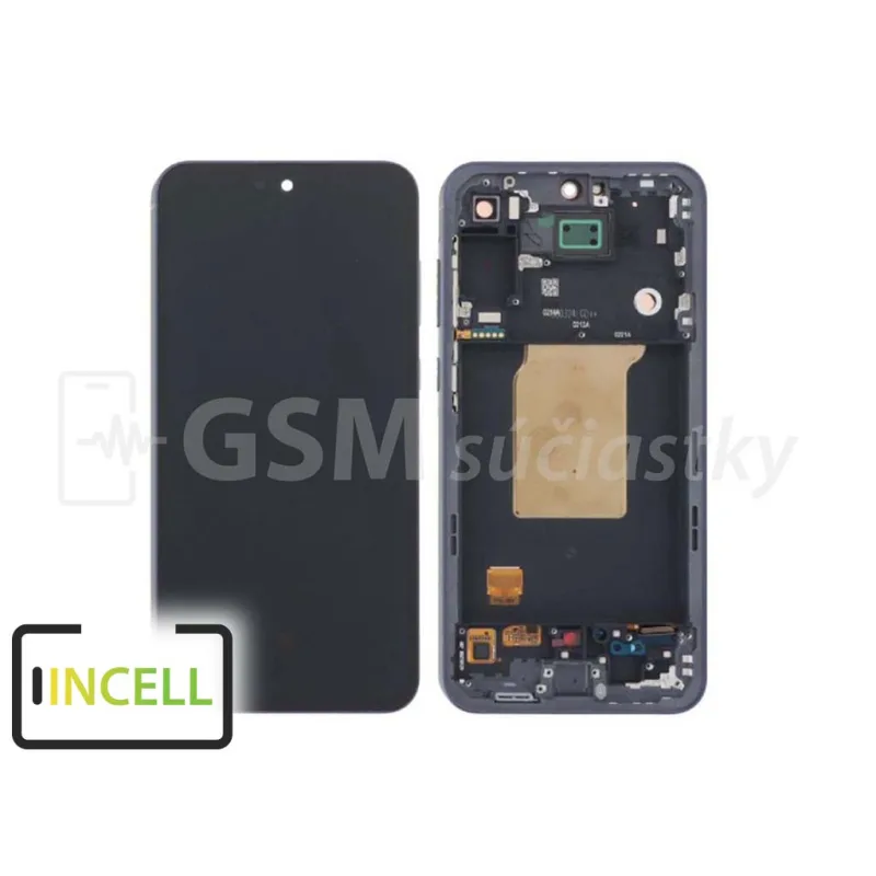 Samsung Galaxy A55 5G, A556B - LCD displej + Dotykové sklo a rám - incell