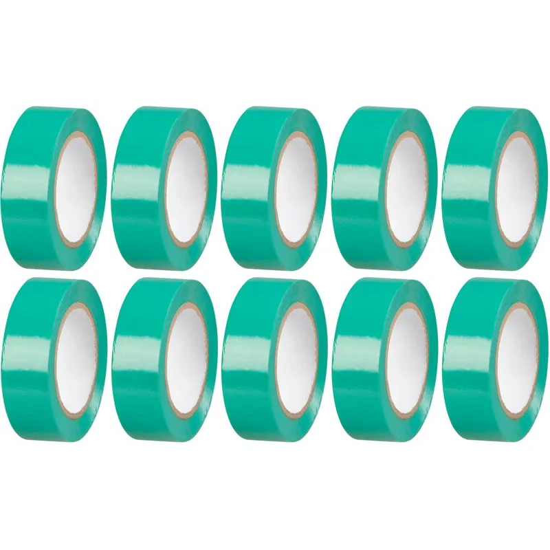 Páska Strend Pro, 19 mm, L-10 m, max. 80°C, 600V, zelená, izolačná, lepiaca, PVC, bal. 10 ks