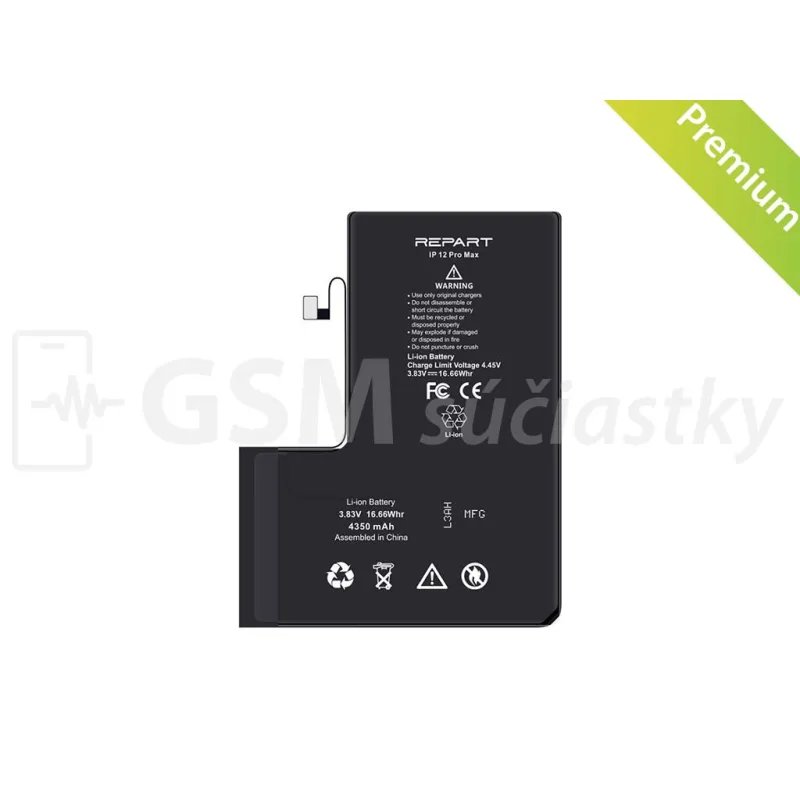 Batéria s vyššou kapacitou pre iPhone 12 Pro Max - 4350 mAh