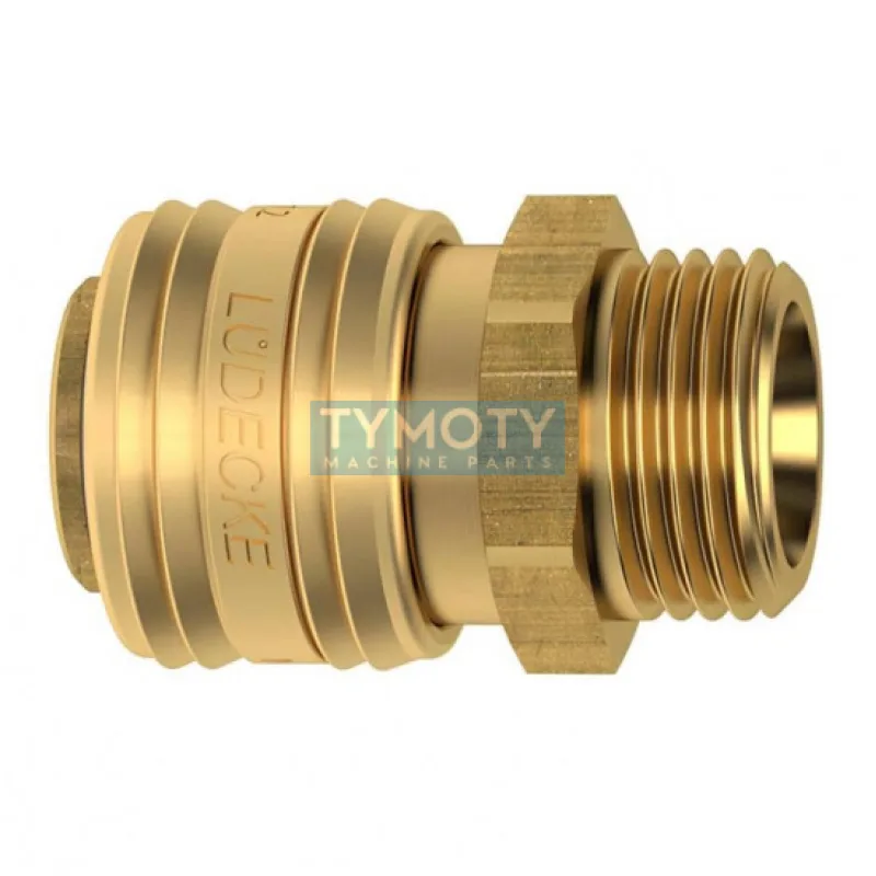 Rýchlospojka DN 7,2 s vonkajším závitom G1/4", LÜDECKE ES14A