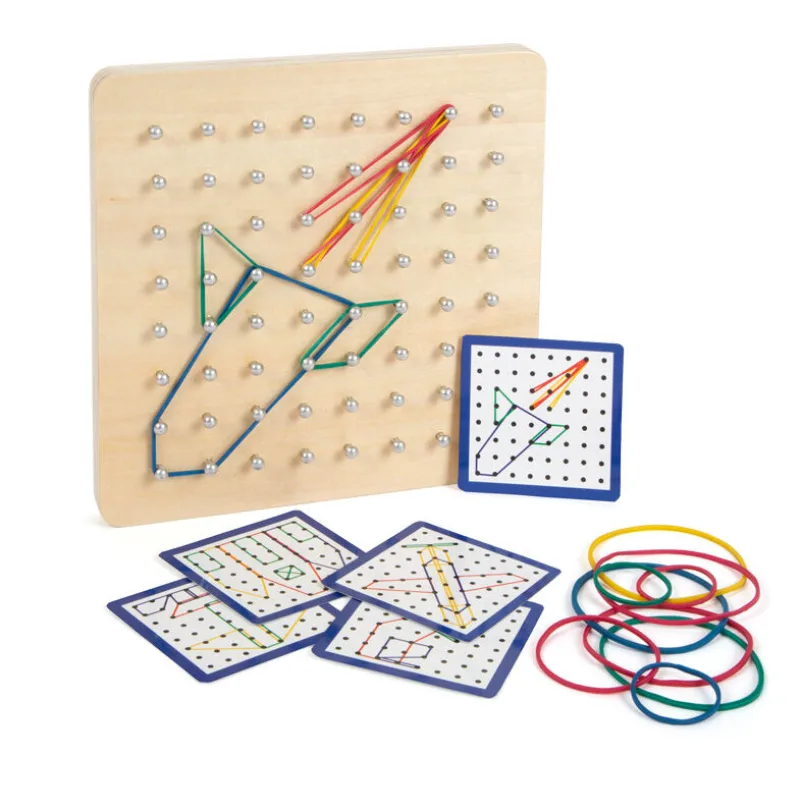 Drevená doska Geoboard