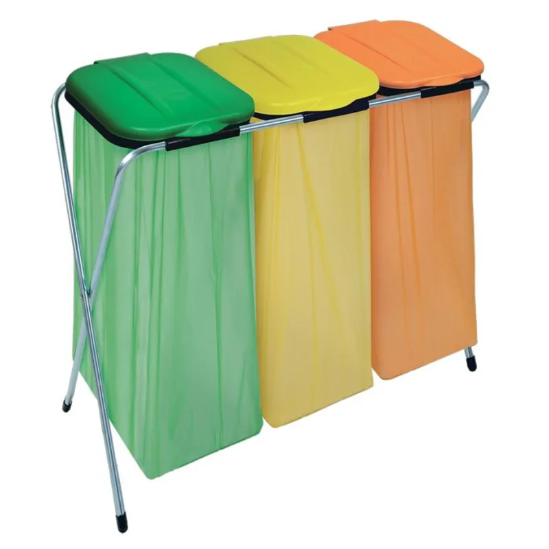 Stojan na vrecia na odpad Strend Pro Ecofix-3, Trio