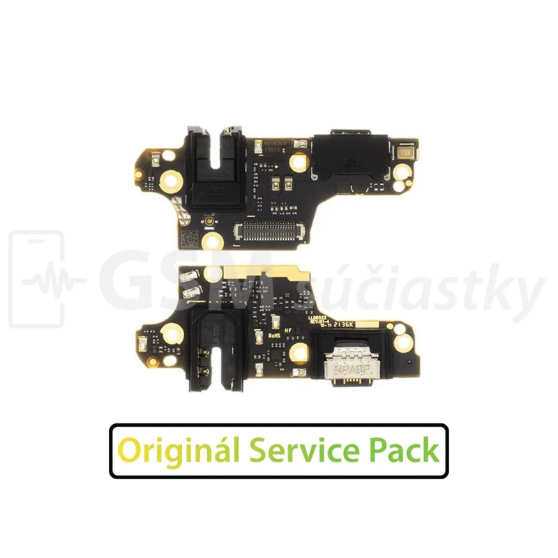 Doska nabíjania Xiaomi Redmi Note 9S, Note 9 Pro - nabíjací konketor, mikrofón Originál