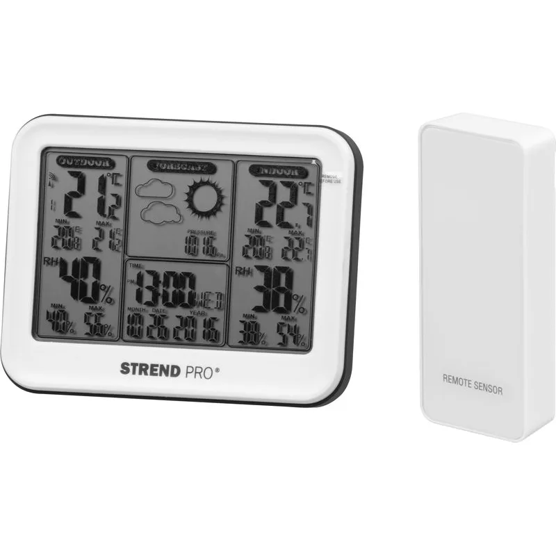 Meteostanica TMW08, digitálna, bezdrôtová, s vonkajším senzorom