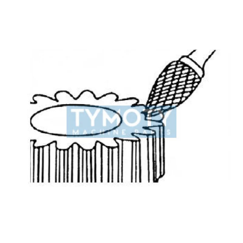 Technická fréza tvrdokovová, stromčeková so špičkou, FREZA, G0313x03