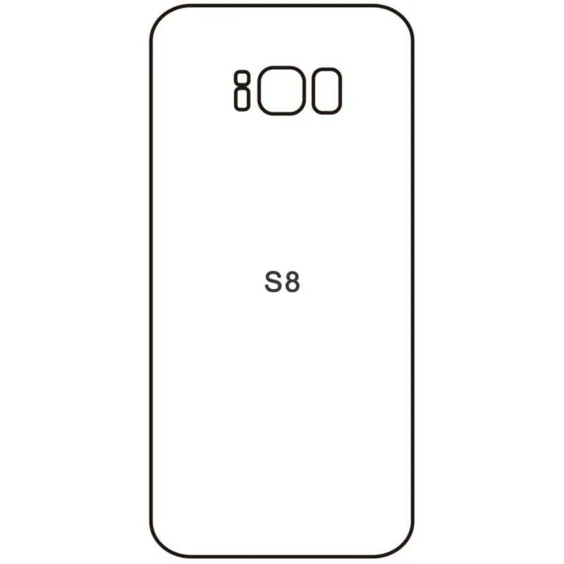 Ochranná fólia Sunshine Hydrogel pre Samsung Galaxy S8 (SM-G950) Variant:: zadná matná