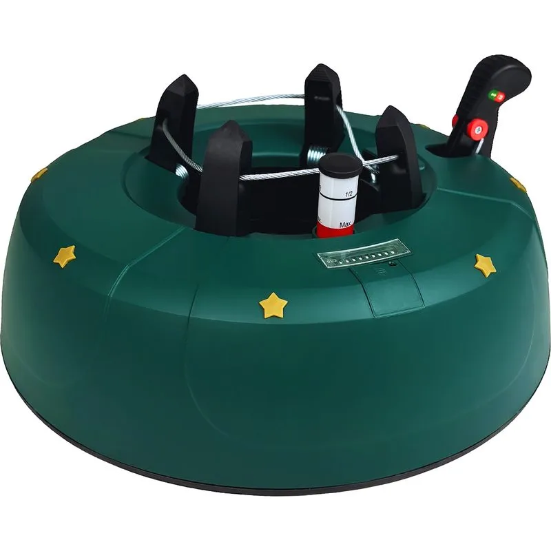 Stojan na vianočný stromček do 4,5 m, 6,3 l, zelený