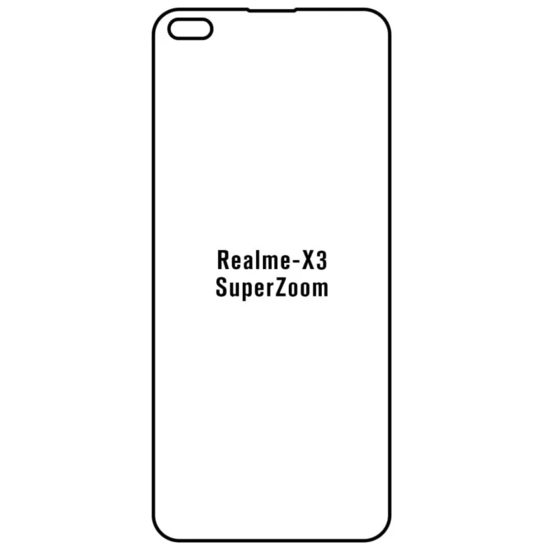 Ochranná fólia Sunshine Hydrogel pre Realme X3, X3 SuperZoom Variant:: predna matná