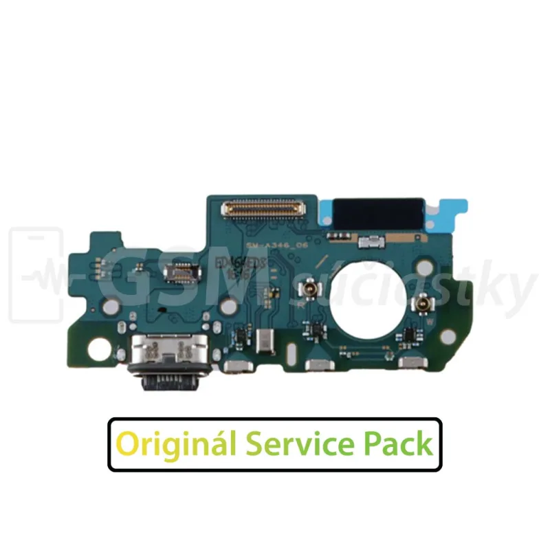 Doska nabíjania Samsung Galaxy A34 5G, A346- nabíjací konektor, mikrofón