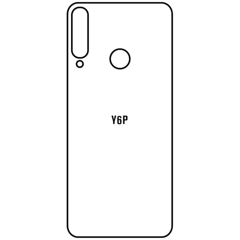 Ochranná fólia Sunshine Hydrogel pre Huawei Y6p Variant:: zadná čirá