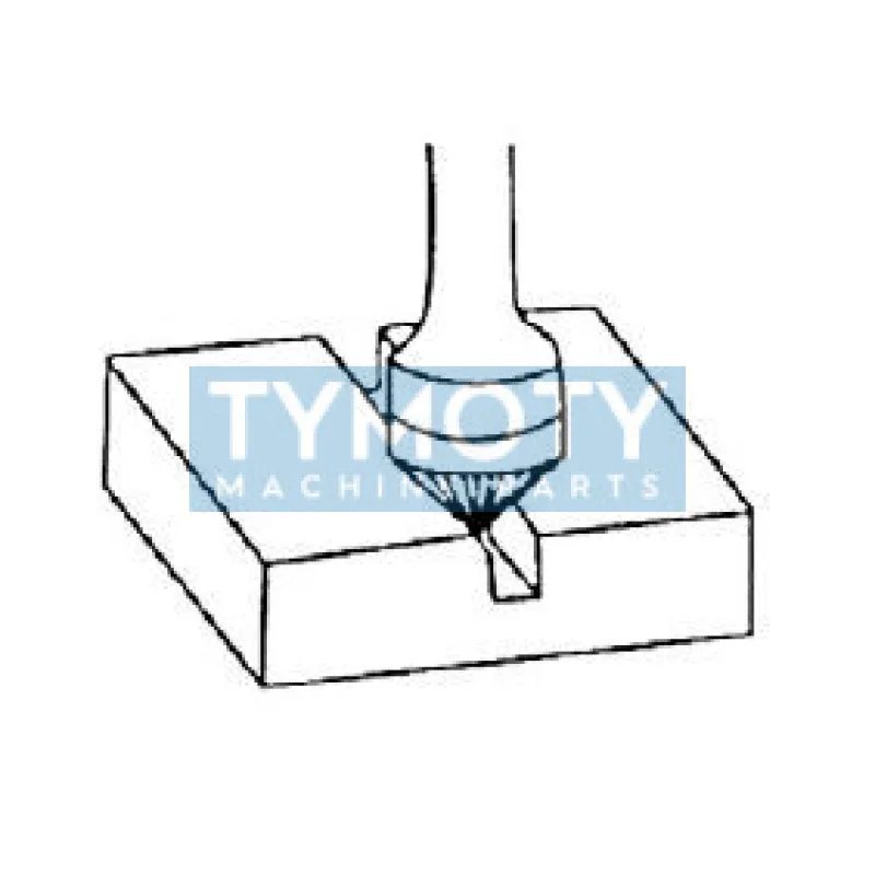 Technická fréza tvrdokovová, záhlbník 90 °, FREZA, K0302x03