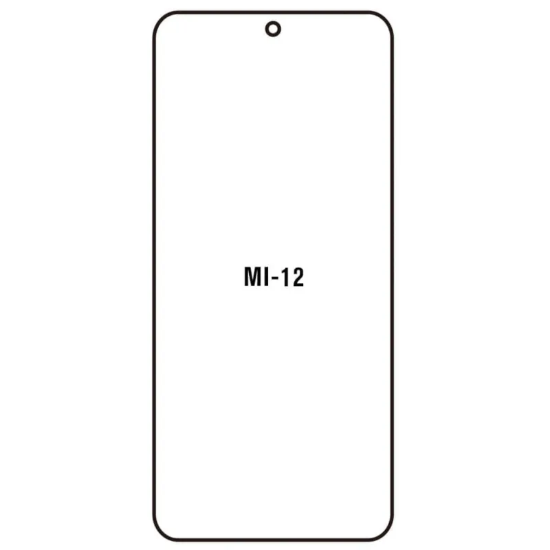 Ochranná fólia Sunshine Hydrogel pre Xiaomi 12 Variant:: predná čirá