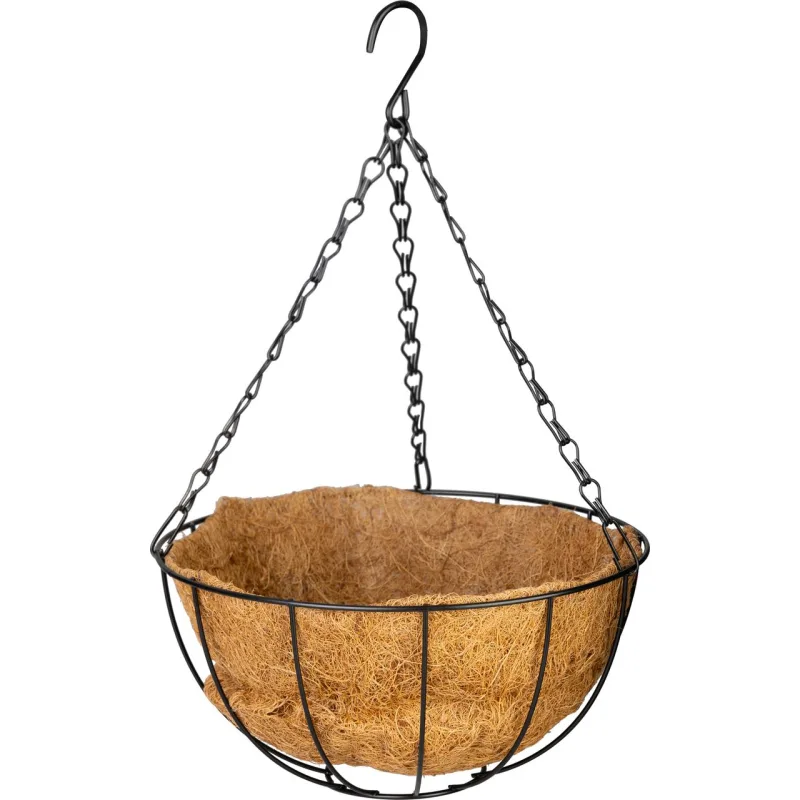 Visiaci držiak na kvetináč s retiazkou, 25 cm