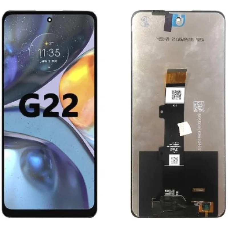 LCD Displej + Dotykové sklo Motorola Moto G22 (XT2231) Farba: Čierna