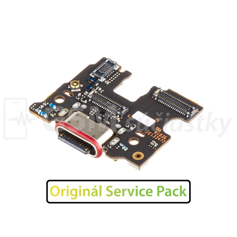 Doska nabíjania Motorola Edge 50 Pro - nabíjací konektor, mikrofón Originál