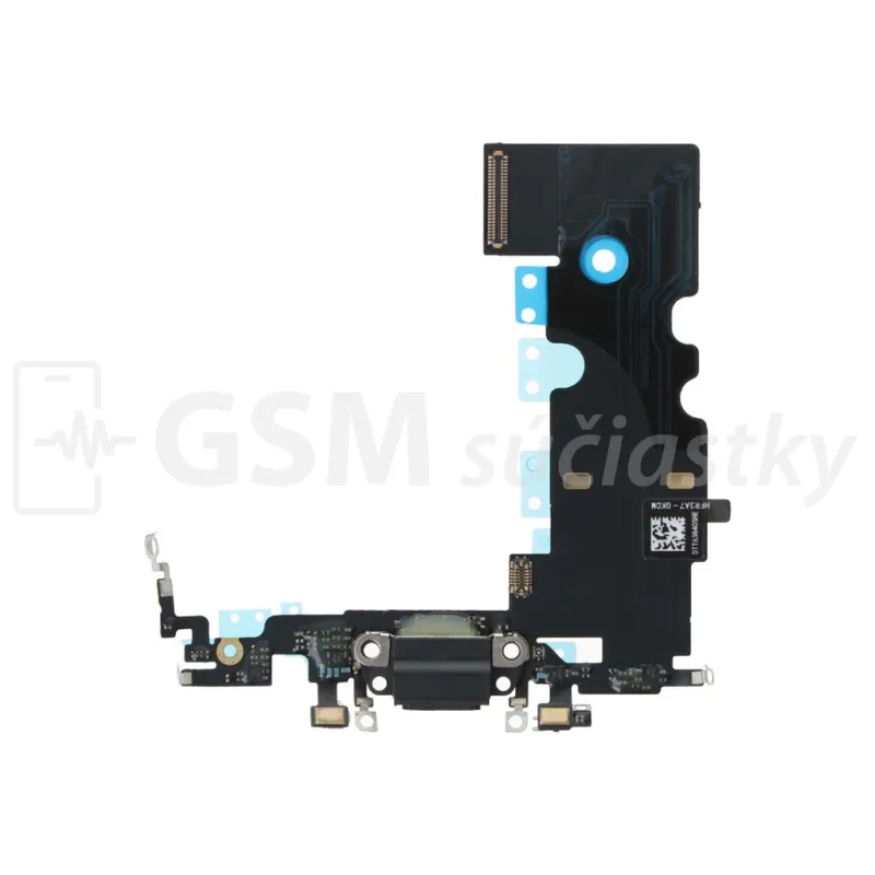 Flex kábel nabíjania iPhone 8 - nabíjací konektor, mikrofón