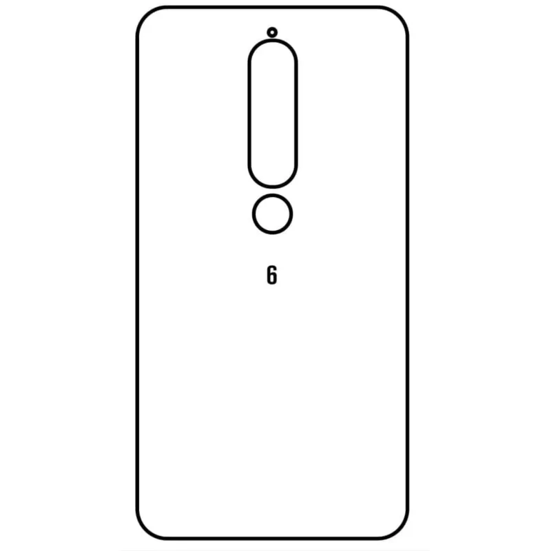 Ochranná fólia Sunshine Hydrogel pre Nokia 6 2018 Variant:: zadná čirá