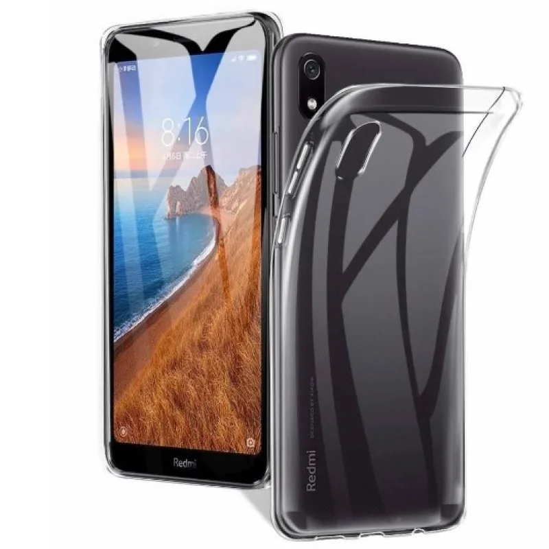 Transparentné Puzdro priesvitné silikónové Xiaomi Redmi 9A, Redmi 9AT Farba: Priesvitné 6874