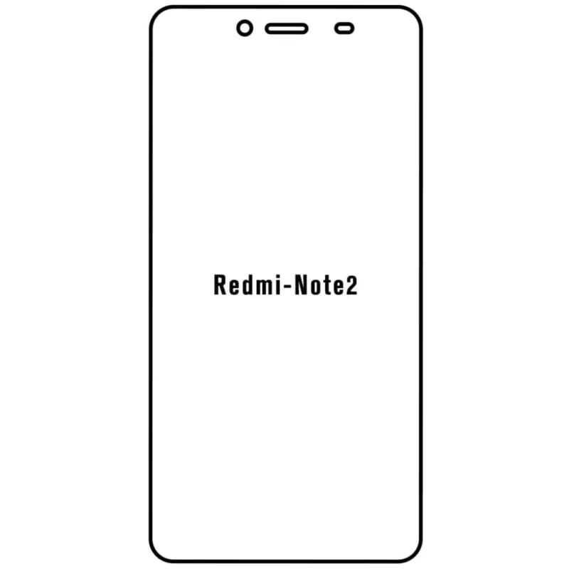 Ochranná fólia Sunshine Hydrogel pre Xiaomi Redmi Note 2 Variant:: predná čirá
