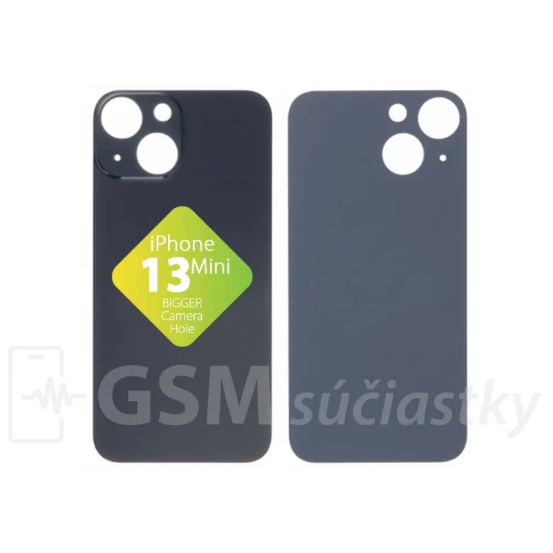 iPhone 13 Mini - Zadné sklo housingu Midnight