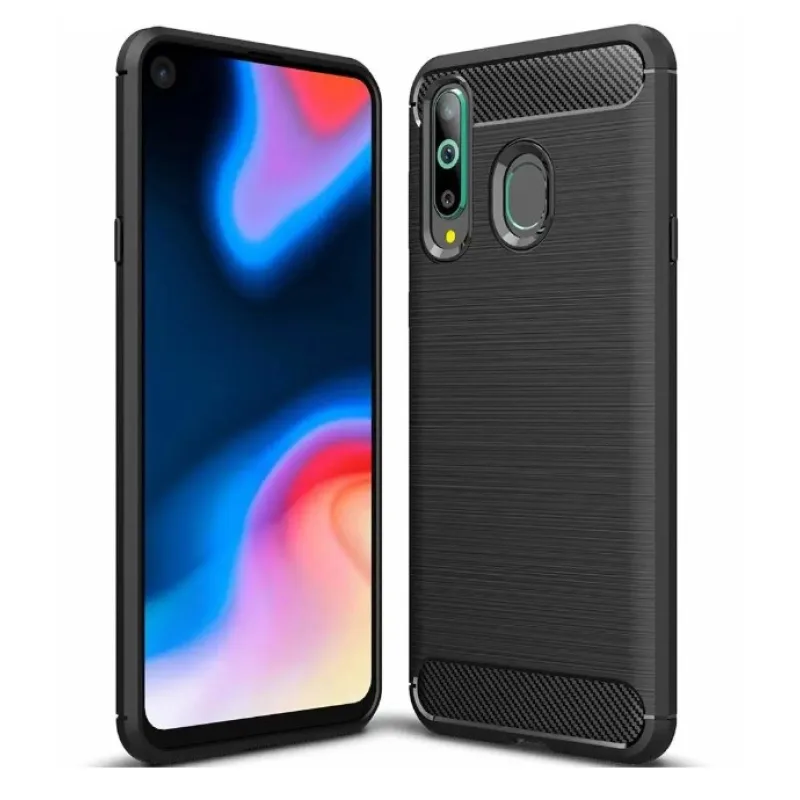 Defender Puzdro odolné protinárazové Huawei P Smart 2021 Farba: Čierna