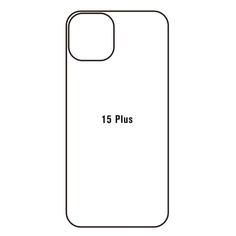 Ochranná fólia Sunshine Hydrogel pre Apple iPhone 15 Plus Variant:: zadná čirá