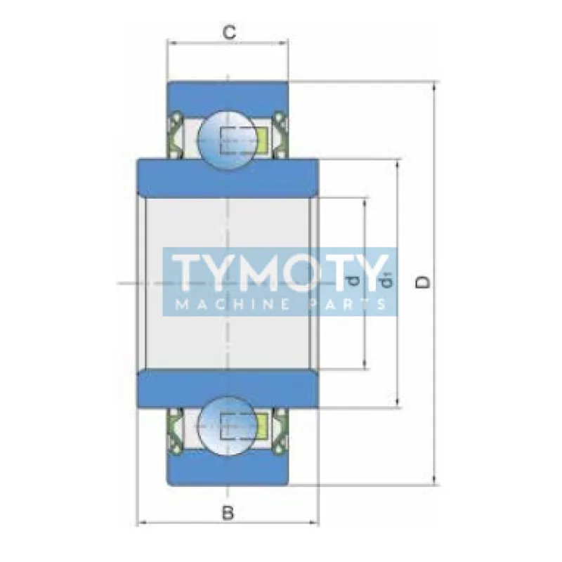 FKL 204 KRR upínacie ložisko