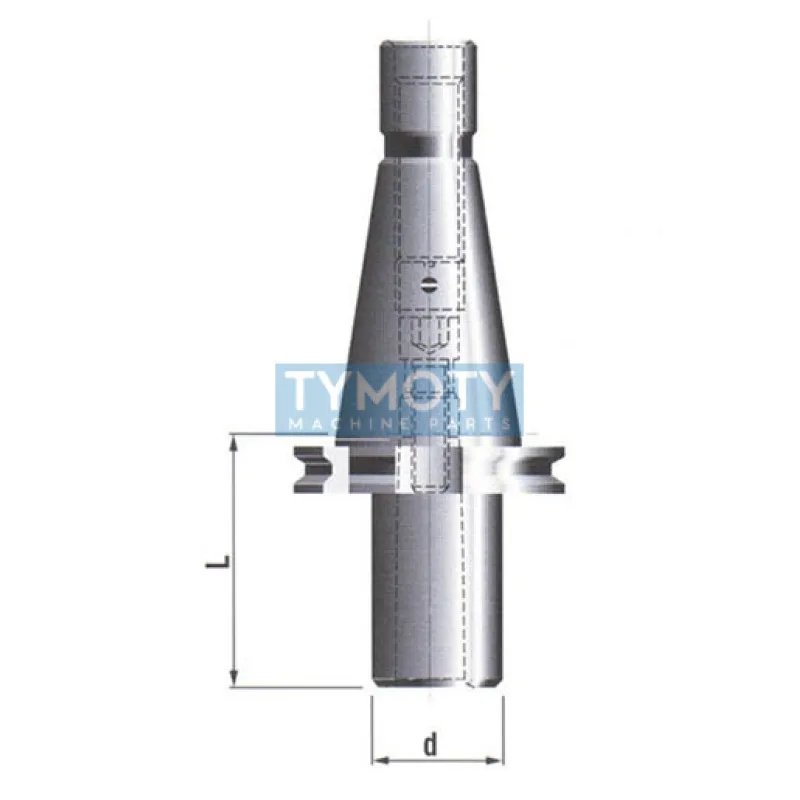 Redukčné puzdro s dutinou morse a upínacou skrutkou, 247213, 50x3