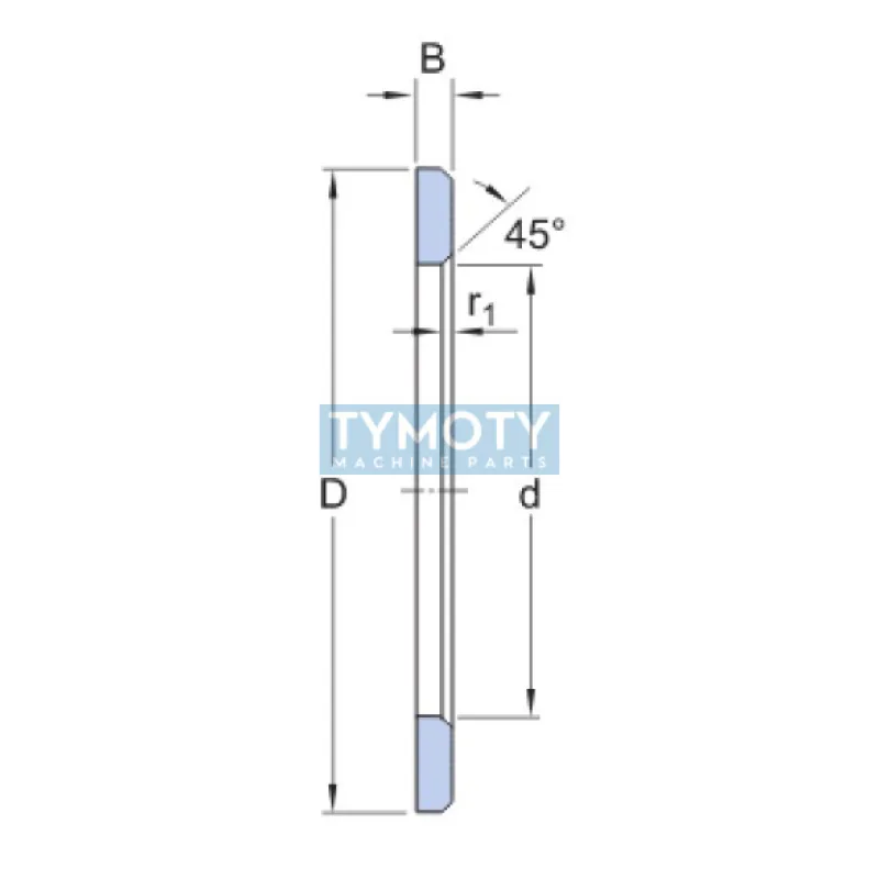 SKF LS 5578 univerzálny axiálny ložiskový krúžok