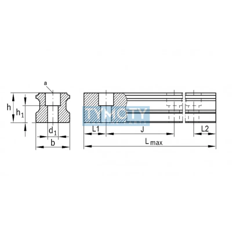 INA TKSD 35 G3-HJ lineárne vedenie