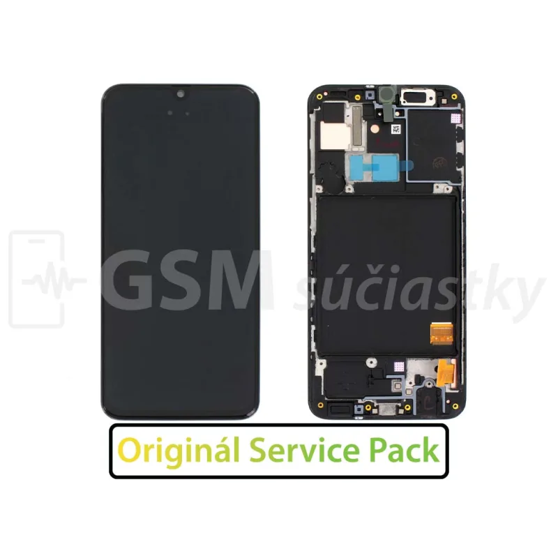 LCD Displej + Dotykové sklo + rám Samsung Galaxy A40 - originál
