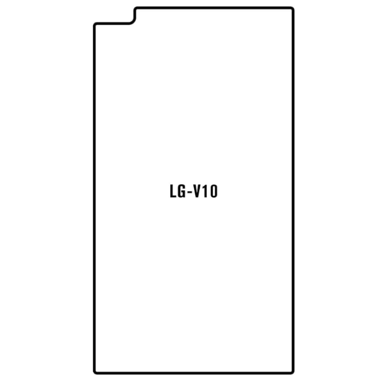 Ochranná fólia Sunshine Hydrogel pre LG V10 Variant:: predná čirá