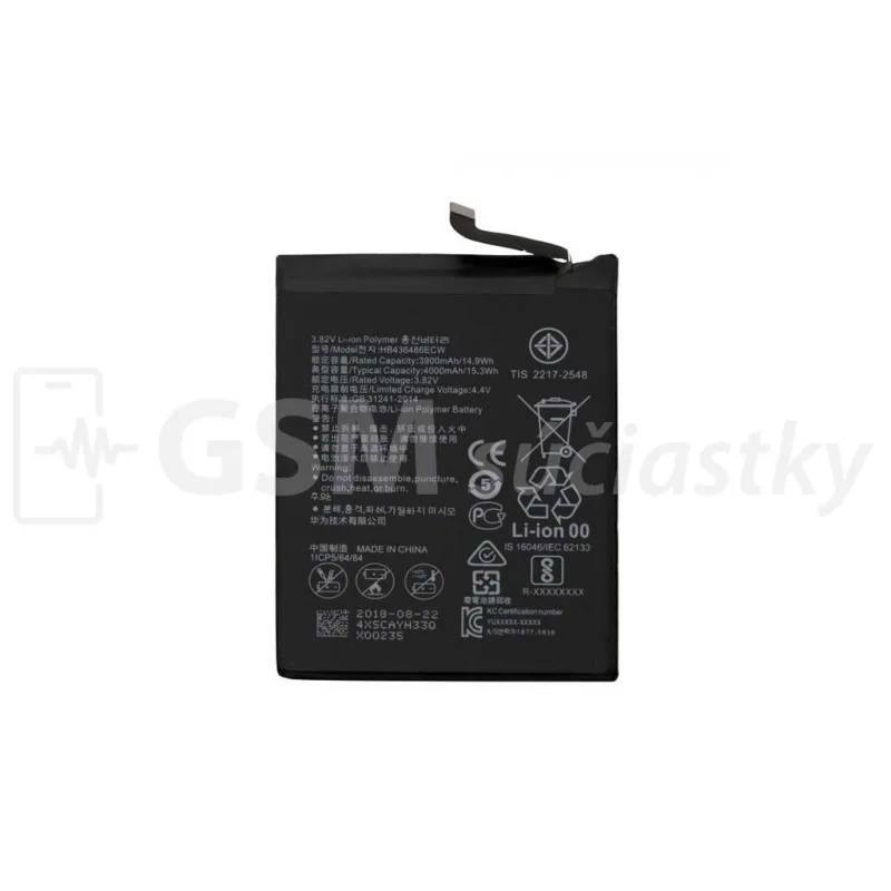 Batéria Huawei Honor 20 Pro, View 20, Mate 20, P20 Pro HB436486ECW Farba: OEM