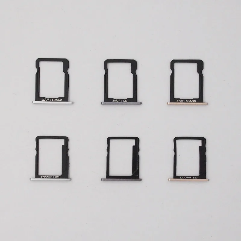 SIM TRAY Huawei G7 - Držiak sim karty a pamäťovej karty SD Variant:: SLOT SIM/SD karty - stríeborný