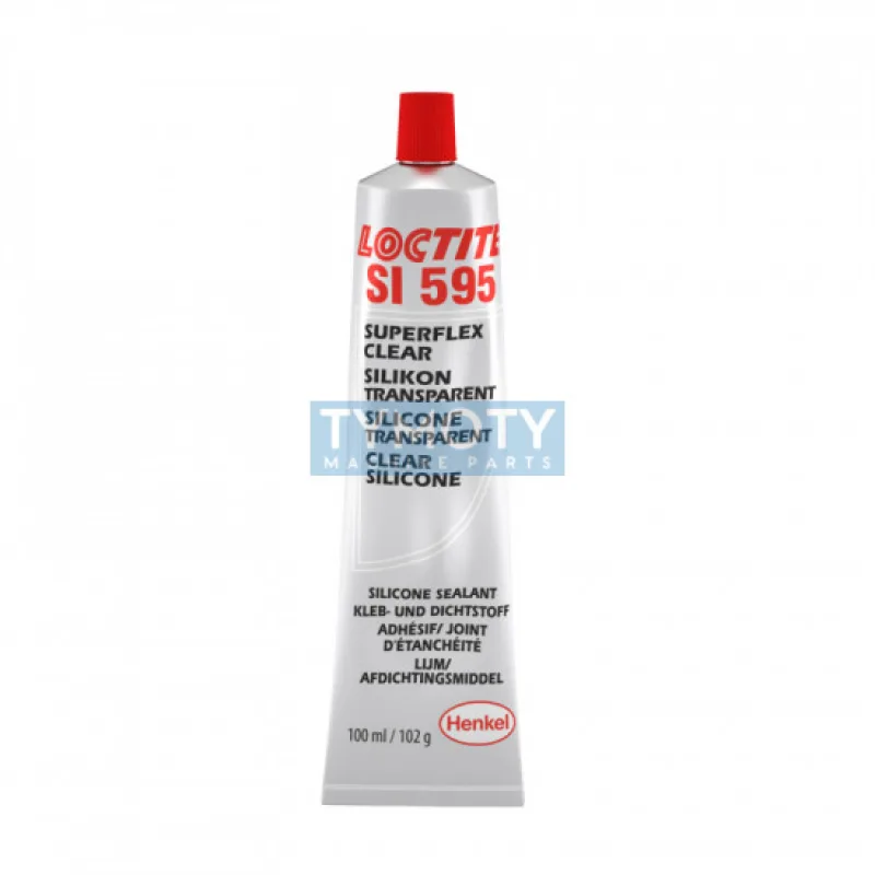 Loctite SI 595 - 100 ml číre silikónové lepidlo SuperFlex
