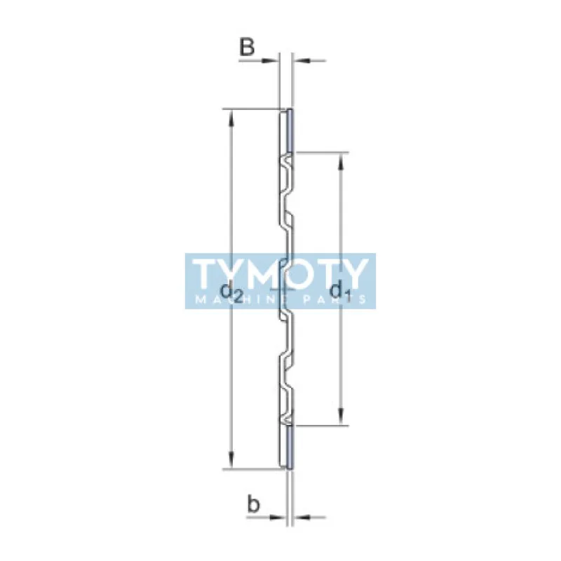 SKF ZW 50x62 rozperná podložka