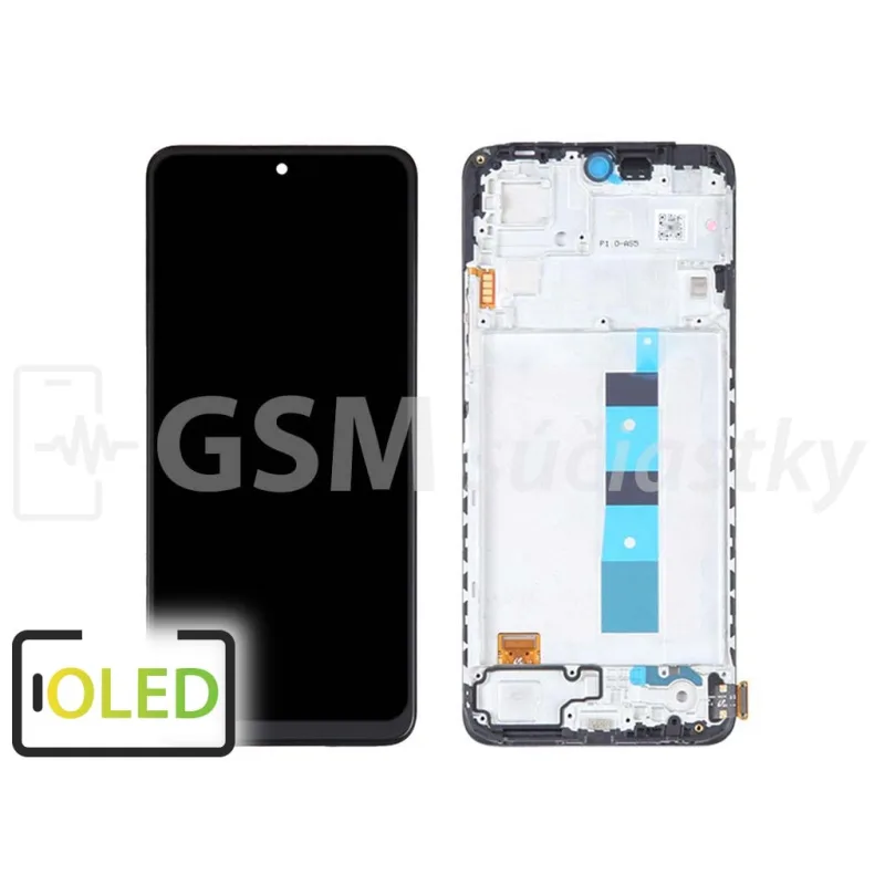 LCD Displej + Dotykové sklo Xiaomi Redmi Note 12 4G Variant:: OLED + Rám
