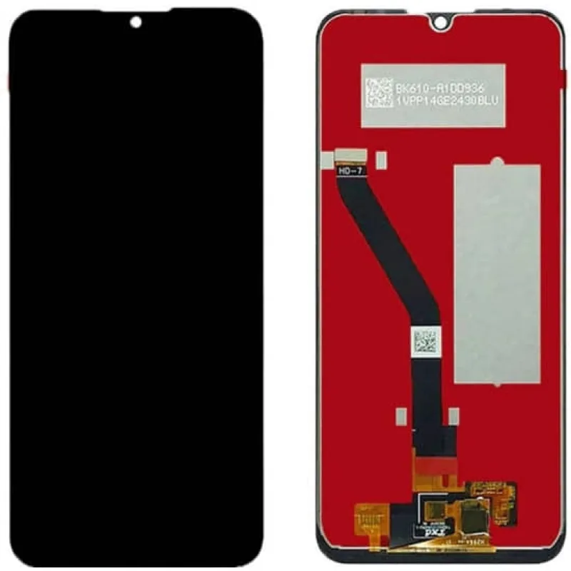 LCD Displej + Dotykové sklo Honor 8a Farba: Čierna