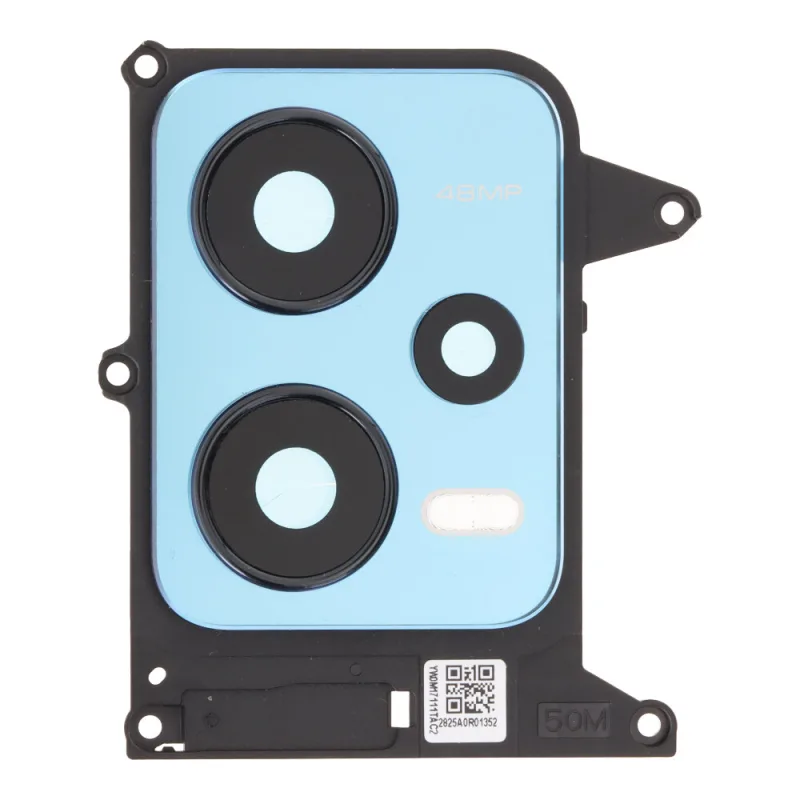 Sklíčko zadnej kamery + Rám Xiaomi Redmi Note 12 5G Farba: Modrá