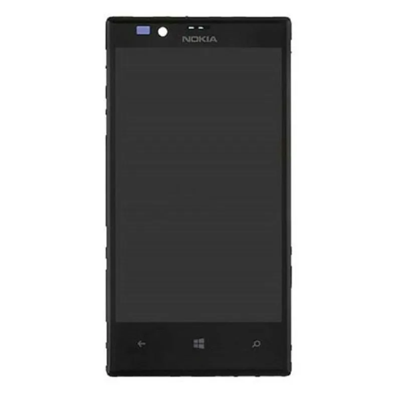 LCD displej + dotykové sklo a Rám Nokia Lumia 720 Farba: Čierna